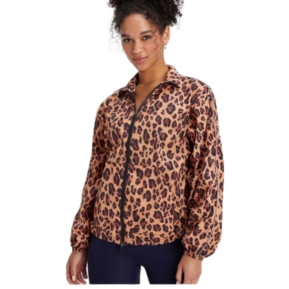 Fabletics Jackets & Blazers - New Fabletics Leopard Windbreaker, Small